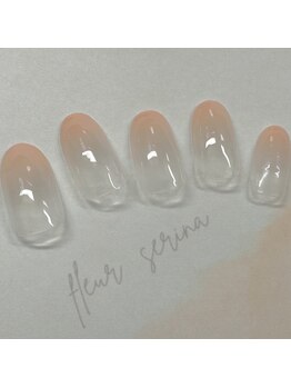 ふるーる/グラデーションネイル