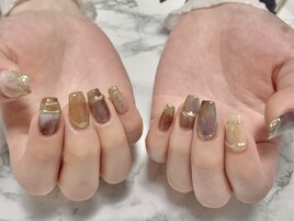 トレンドニュアンスネイル