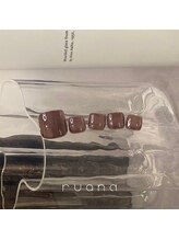 ルアナ(ruana)/フットワンカラー