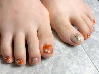 テラス(TERRACE)/夏のフットデザイン