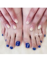 ポノ(pono)/フットネイルワンカラー