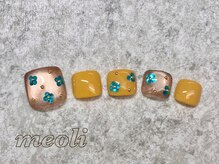 ミオリィ(meoli)/フット　ワンカラー＋ホロ