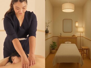 ワイズウェルネスラウンジ(Y's Wellness Lounge)の写真/【新御茶ノ水駅1分/完全個室◎】 海をイメージしたお部屋と和と洋を掛け合わせた特別な空間でリフレッシュ!