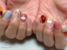 個性的で自分だけのデザインを♪【手描き/猫/犬/カラフル】