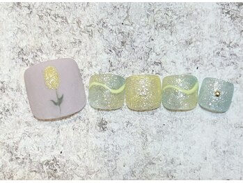 ネイルサロン ラポール 新札幌店/フット)定額8◆