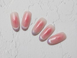 新色チークネイル