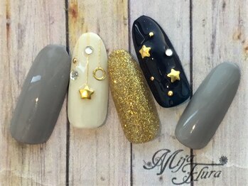 ホームネイルサロン 戸田 ミハ フルーラ(Home Nail Salon Mija Flura)/シンプル　　I154S