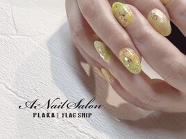 21/3/28　フラワーネイル♪