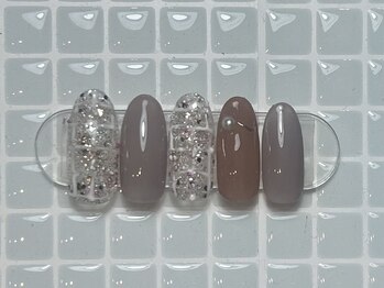 ジョアネイル(JOA Nail)/チェック/冬/ワンカラー