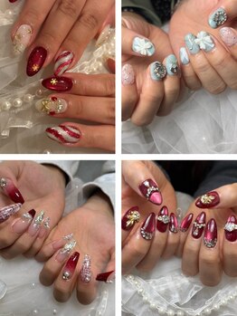 ヘニム(Haenim)の写真/理想を叶える!いろんな持ち込みデザインに対応☆カラージェルとパーツの種類も豊富にご用意しております◎