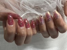 ネージュ(neige)/韓国ネイル　ミラーネイル