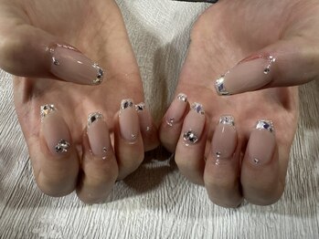 プレセア 京都四条烏丸店(Presea)の写真/【持込デザイン大歓迎◎】大切なイベントを彩る華やかネイル★豊富なサンプルから選べる定額nailも人気！