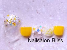 ネイルサロンブリス(nail salon Bliss)/定額FOOTシンプルアート￥5720