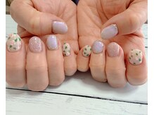 アール ウィズ ワイネイル(R.with.Y NAIL)/可愛いお花デザイン☆