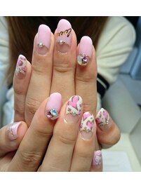 ハートレオパード柄☆