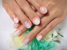 アンドシュシュネイル(&CHOU CHOU nail)/お客様ネイル＊定額￥7980