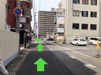 アイラッシュ フリーティエ(eyelash freetie)/駐車場のご案内【店舗東入口3】