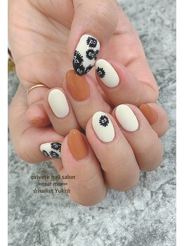 プライベート ネイルサロン マーマ(murmur)/まっくろくろすけネイル