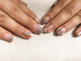 大人マーブルネイル
