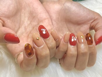 ルア(lua.)/べっこうネイル*