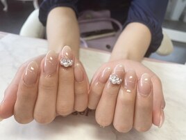 花びらネイル