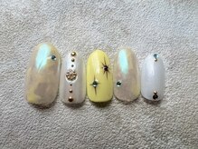 アルク バイ ネオリーブ 荻窪店(arc by neolive)/8月定額　パールネイル