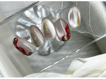 ネイルサロン アージュ(Nail Salon A jyu)/夏のニュアンスネイル