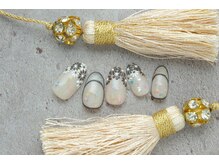 ネイルサロンアンドスクール ミュー(Nail Salon & school mieux)/フラワーネイル