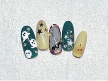 プルメリア(PLUMERIA)/ハロウィンネイル