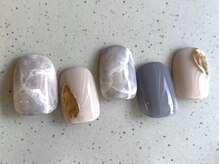 アイネイルズ 池袋店(I-nails)/くすみカラーニュアンス