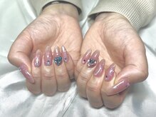 ヤシネイル(Yashi Nail)/シンプル持込　ハートパーツ
