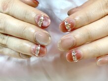 マシェリ(MA CHERIE)/マグネットビジューネイル