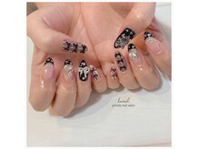 ハヌル(haneul.)の雰囲気（プライベートサロンでリラックス♪黒レースリボン/ハートネイル）