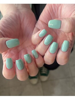 ミントグリーンワンカラー