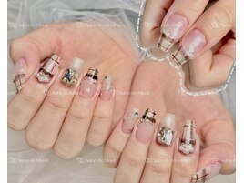 チェックネイル