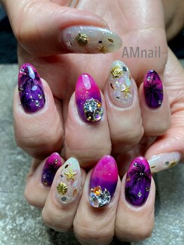 エーエムネイル(Am:nail)/ハワイアンアート