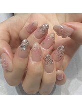 タイニーネイル(tiny nail)/ほんのりチークワンホンネイル