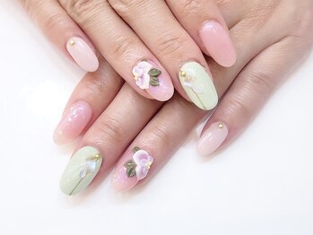 ネイルコレクション ピンク(Nail Collection Pink)/ジェル放題★成人式・和装