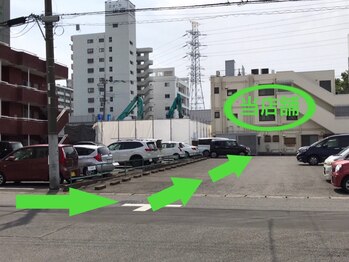 アイラッシュ フリーティエ(eyelash freetie)/駐車場のご案内【店舗東入口4】