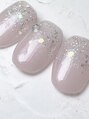 ネイルハウス安气子 新丸ビル店&nbsp;ちゅるんネイルに上品デザイン☆