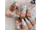 プリズム(PRISM)の写真/【ジェルネイル無制限やり放題￥10500】推しネイルやライブに向けたパーツ盛りだくさんのネイルもお任せ*