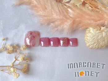 マーガレットハニー 本八幡/ニュアンスローズネイル