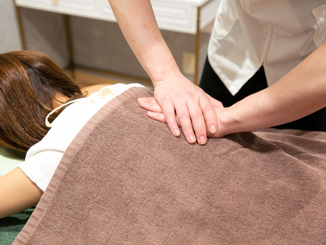 骨盤＆上半身筋膜整体　￥11,550→￥9,900