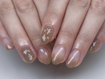 オーパス ノース(OPUS north)/お客様ネイル/古川/持込デザイン