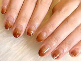 オフ込90分　カラグラ先端ラメ