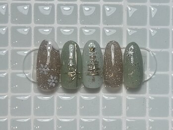 ジョアネイル(JOA Nail)/冬¥ツリー/雪の結晶/クリスマス