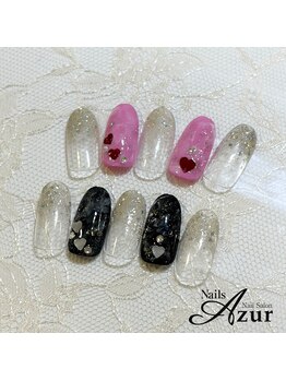 ネイルズアジュール イオン上越店(NailsAzur)/定額デザインBコース
