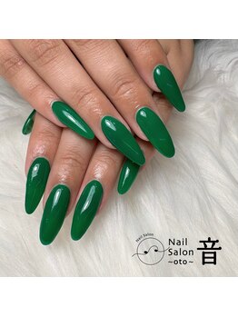 オト(音 oto)の写真/憧れのロングネイルをあなたに！1級ネイリストが強度のあるアクリルで長さ出し。綺麗に魅せたい方へ★