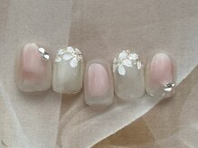 ココロ 新橋(kokoro)/4月ネイルデザイン★華やか