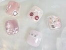 ガーリー ワンホンフットネイル